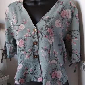 Jon & Anna Floral Blouse